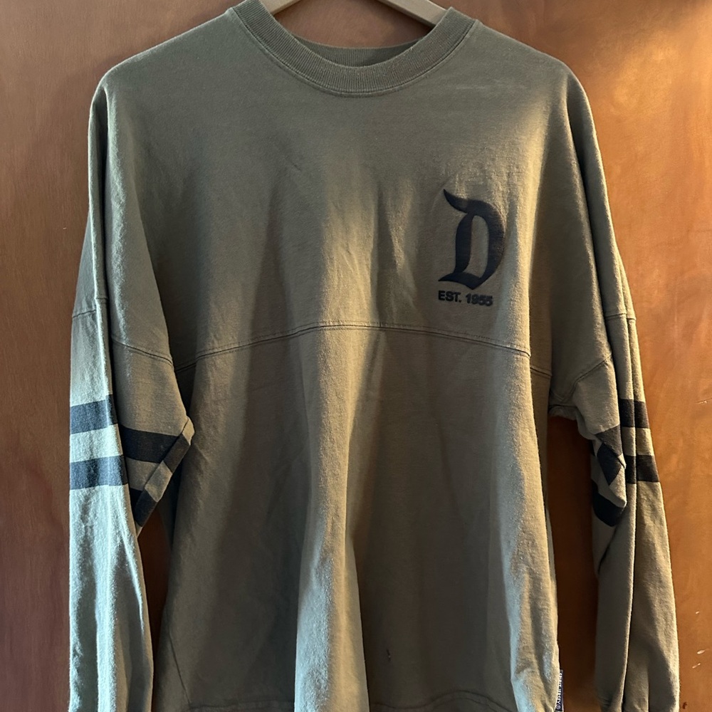 Men’s Disneyland Army Green Spirit Jersey (Small)